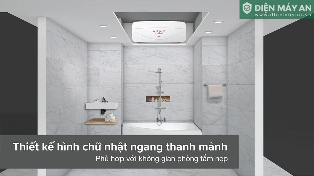 Bình nóng lạnh Ariston 20 lít VITALY 20 SLIM 2.5 FE